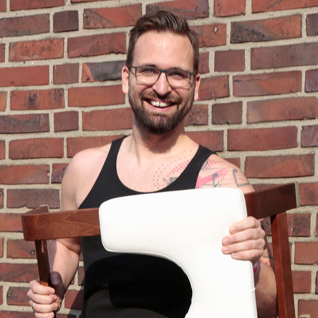 Portrait d’un membre souriant de la communauté FeetUp